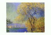 Claude Monet Antibes seen from the Salis Gardens painting